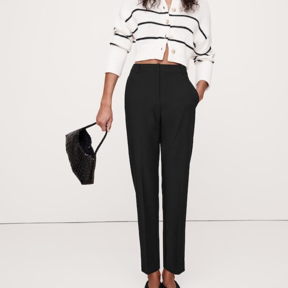 Banana Republic High-Rise Slim Refined Ankle Pant